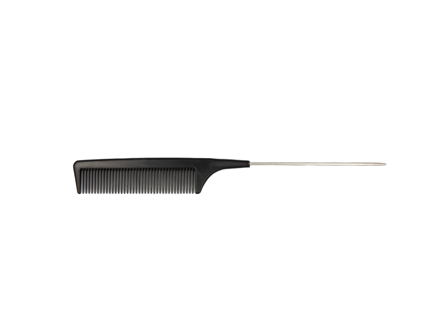Comb with metal mouse tail