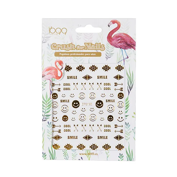 Golden Nail Stickers