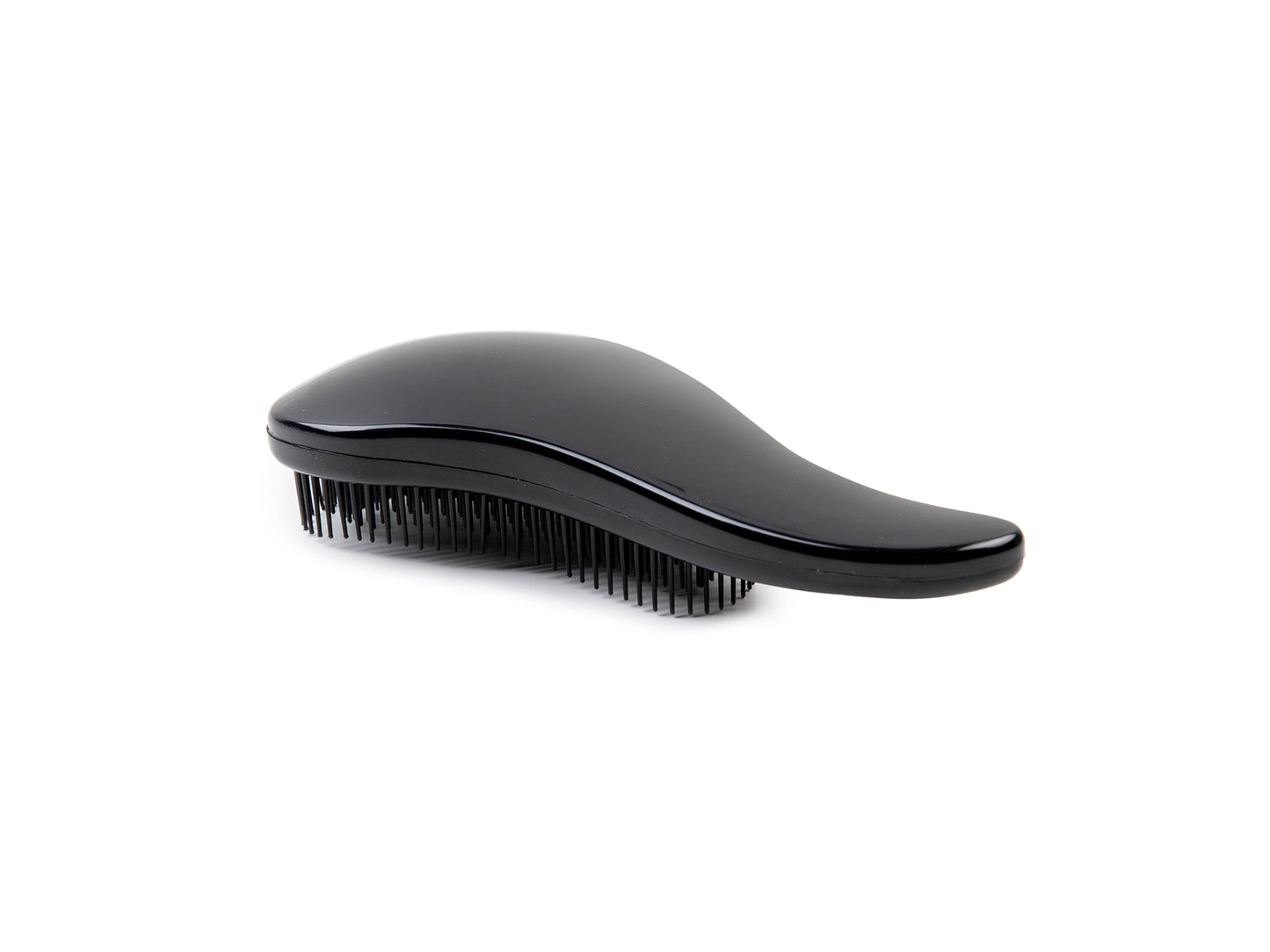Black detangling brush
