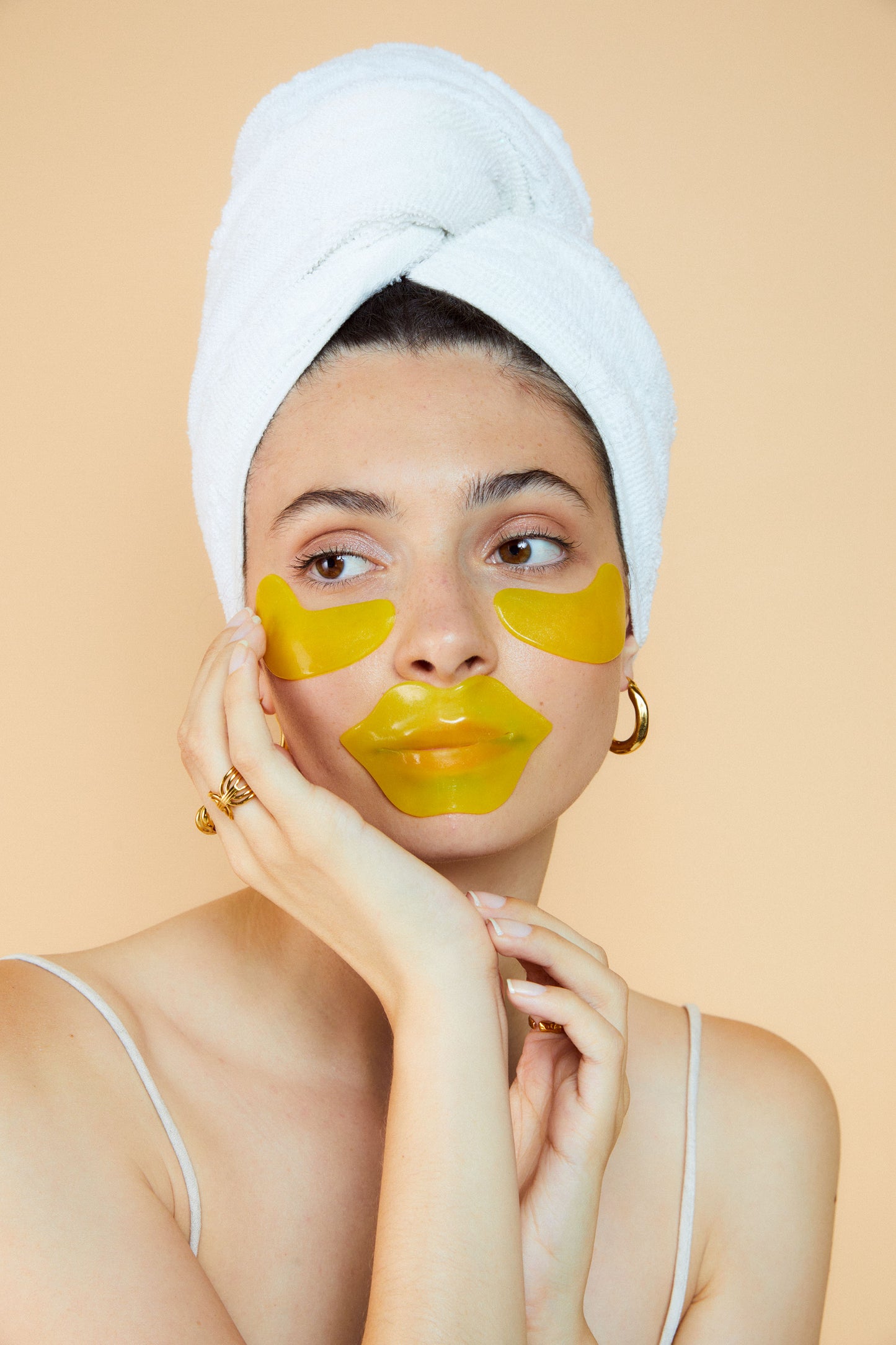 Lemon lip mask