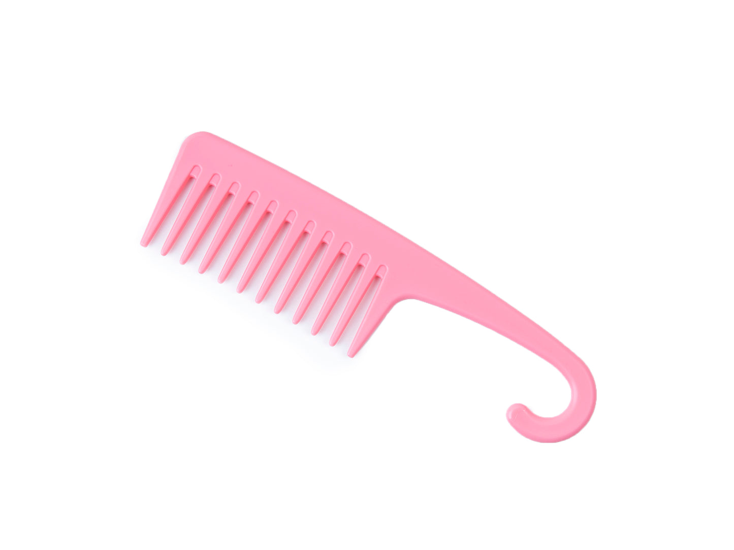 Pink Hanging Detangling Comb