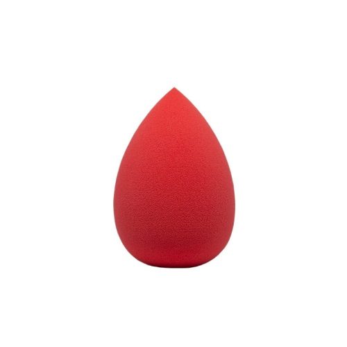 Teardrop-shaped makeup sponge