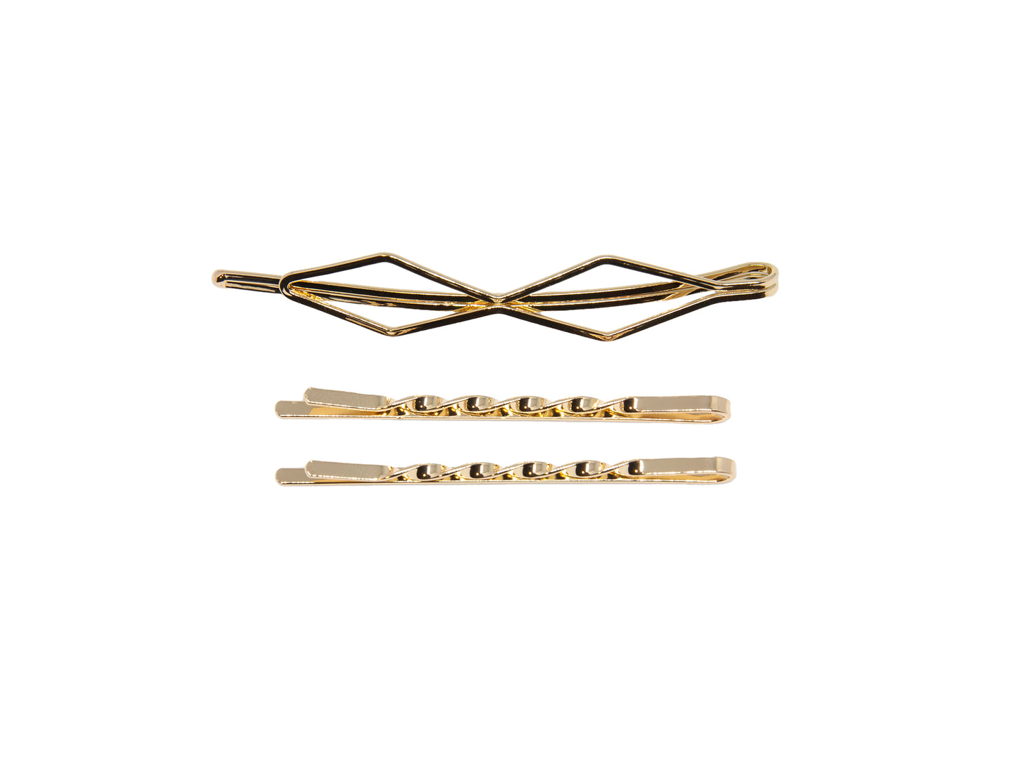 No bad hair clips set