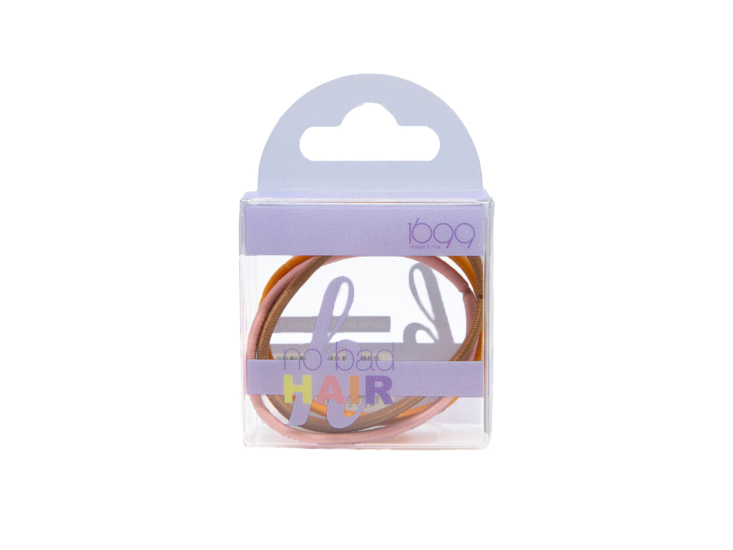 Metal-free rubber bands 3 units No bad hair