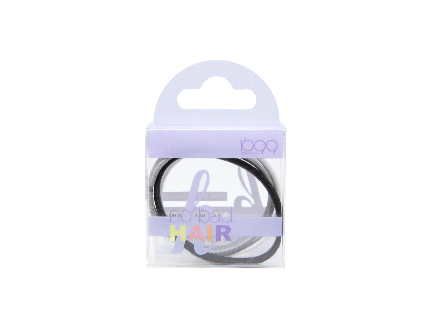 Metal-free rubber bands 3 units No bad hair