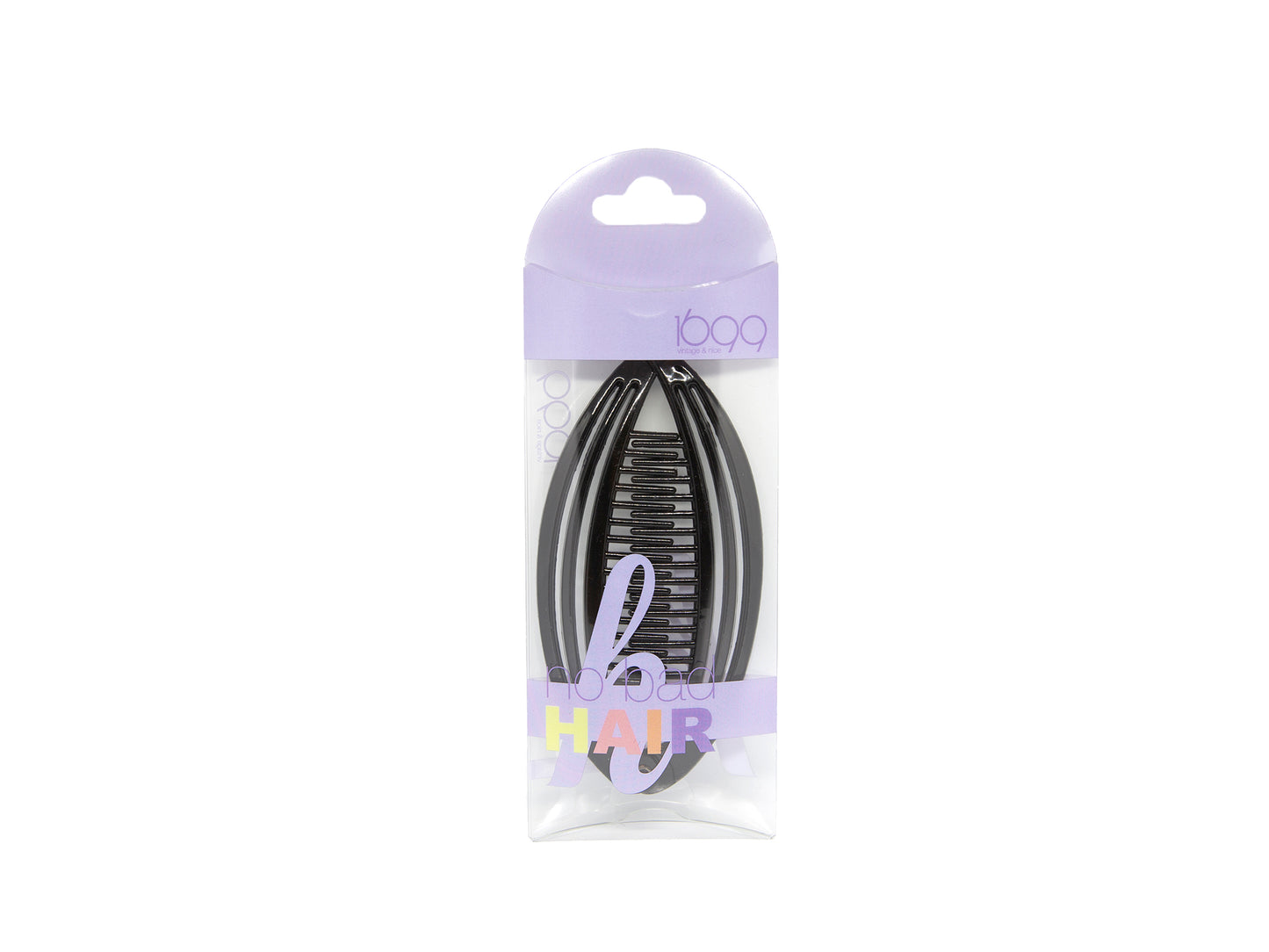No bad hair black fish clip