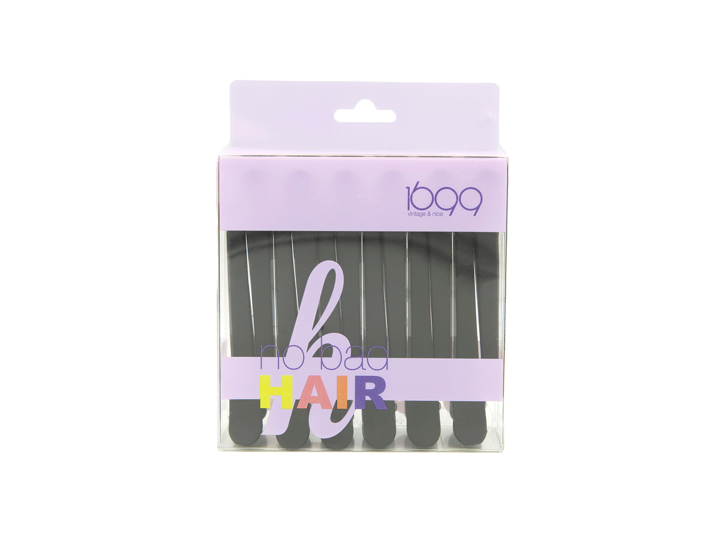 Black plastic clips 12 pcs No bad hair