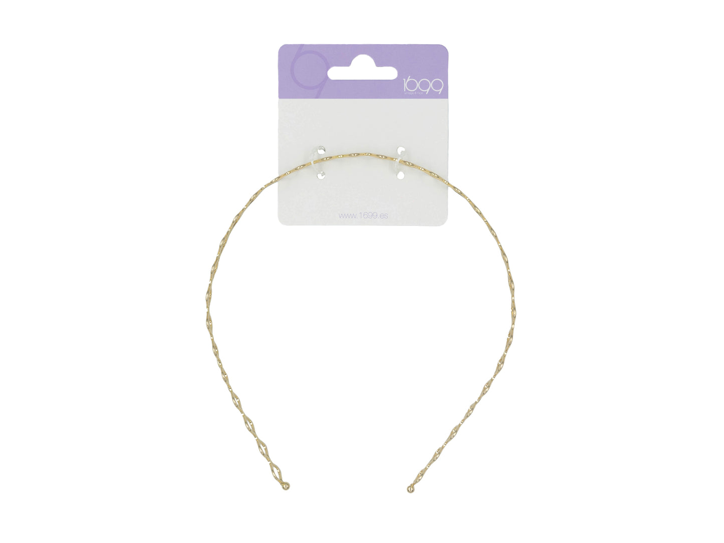 Golden royal hair headband