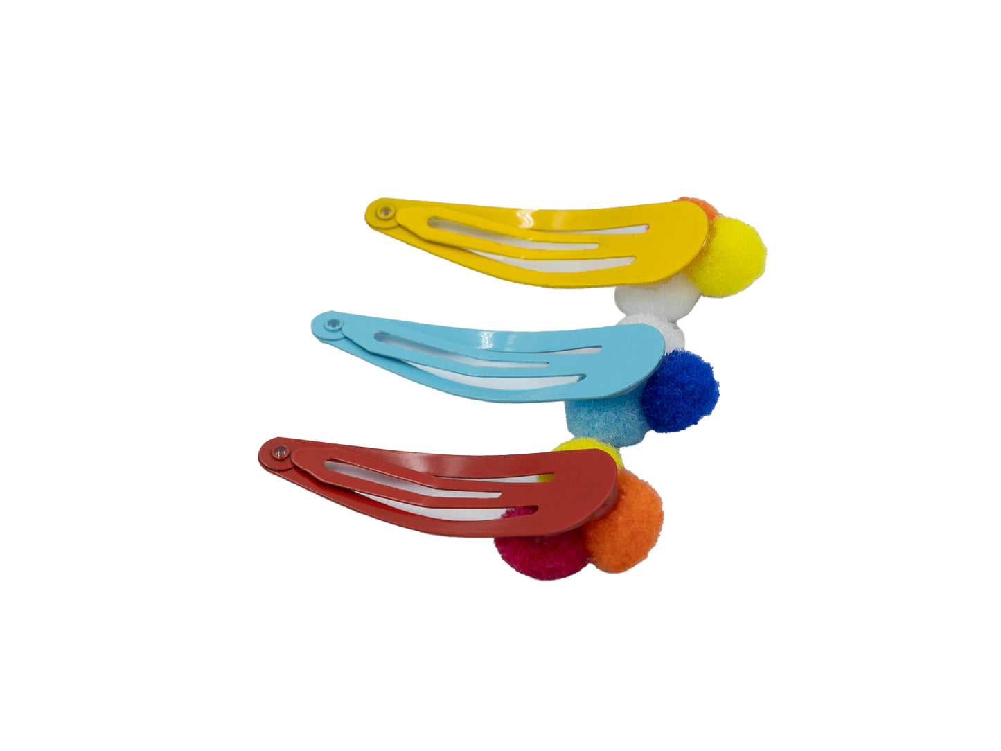 Frogs clips fantasy pompom