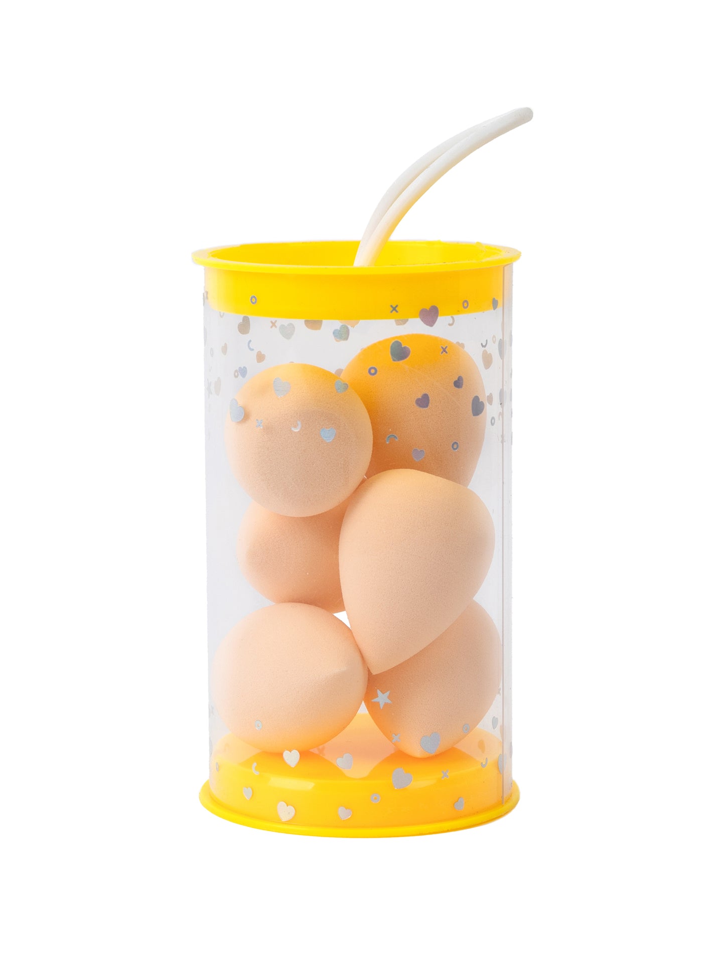 Cube 6 Mini Concealer Sponges Yellow
