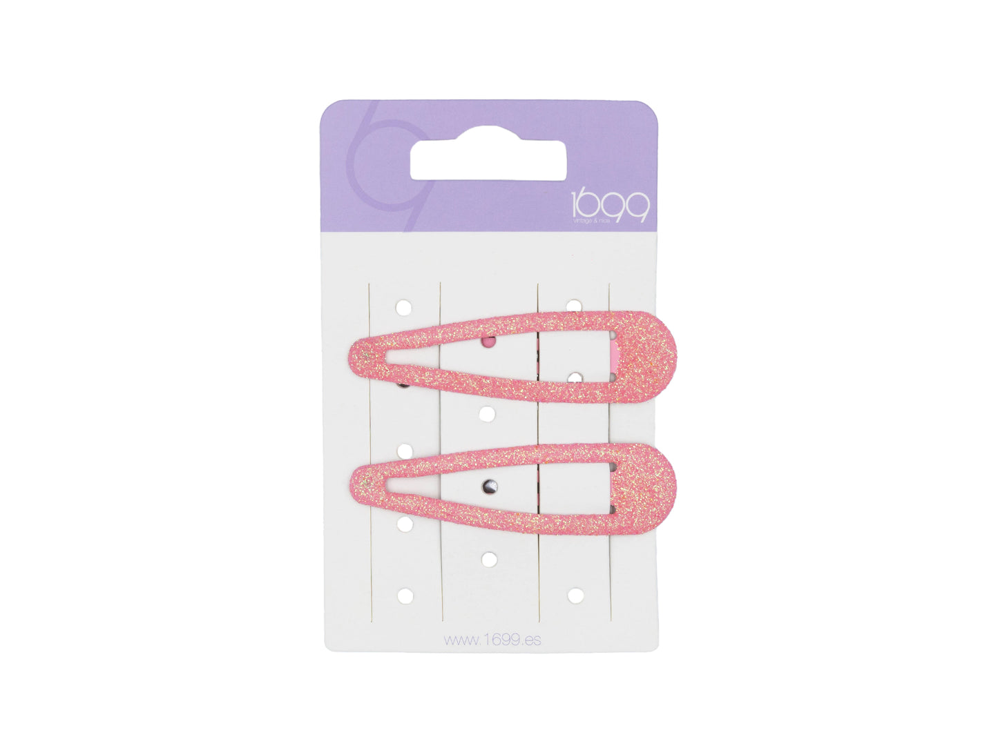 Ranitas clips glitter 2 unidades 7cm