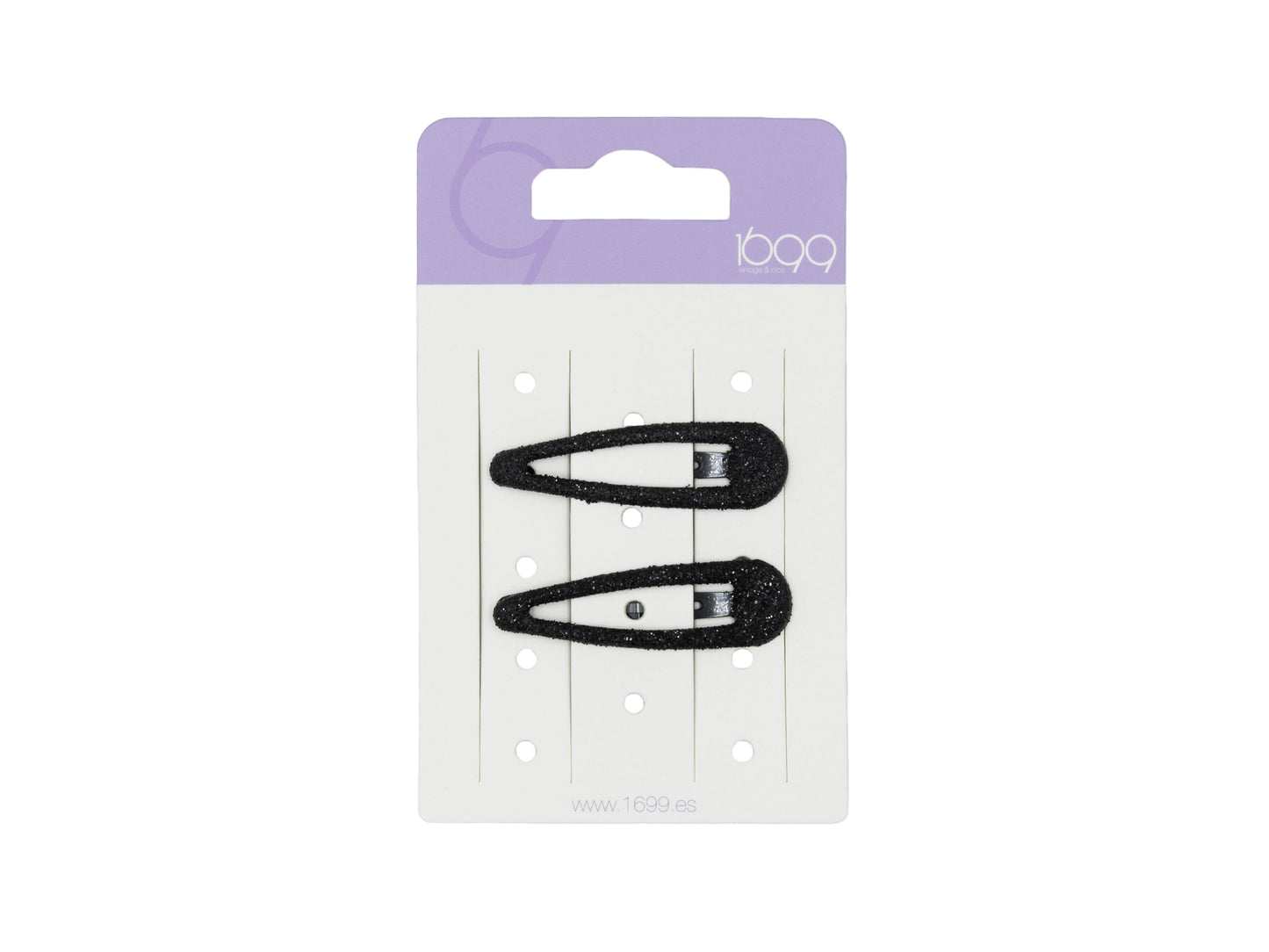 Ranitas clips glitter 2 unidades 5cm