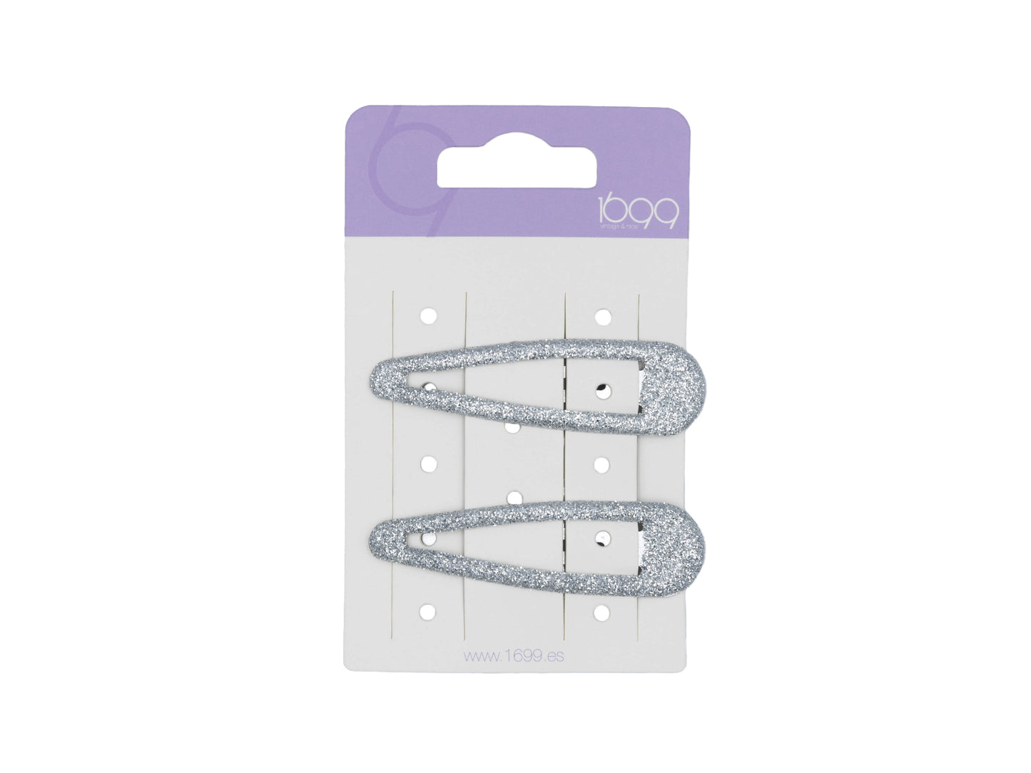 Ranitas clips glitter 2 unidades 7cm