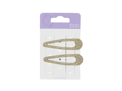 Ranitas clips glitter 2 unidades 7cm