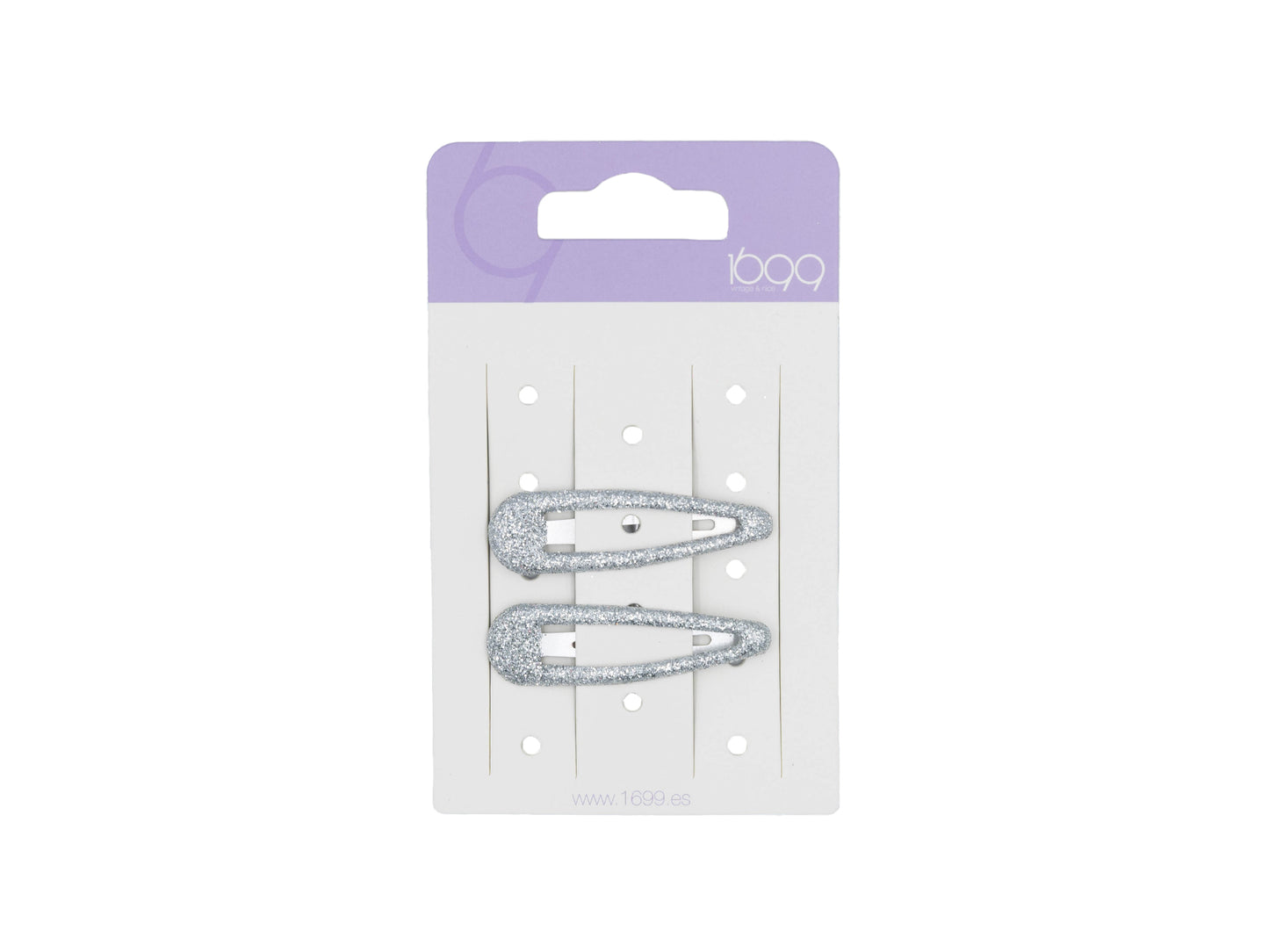 Ranitas clips glitter 2 unidades 5cm