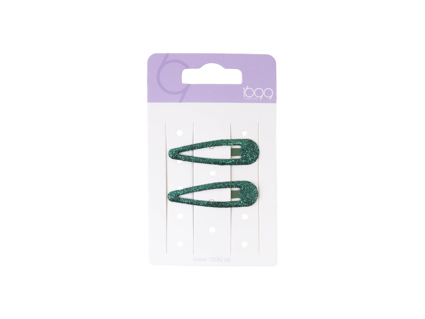 Ranitas clips glitter 2 unidades 5cm