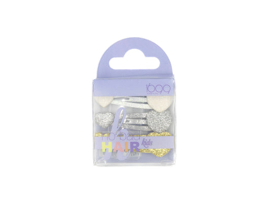 Set clips glitter 3uds No bad hair kids