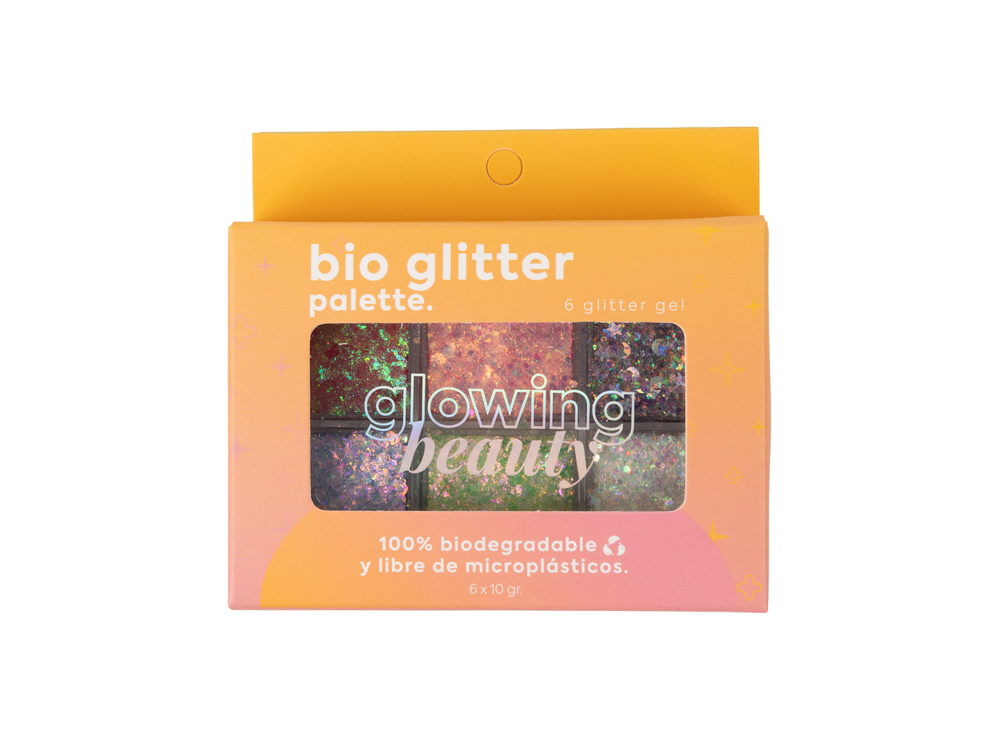 Paleta glitter bio