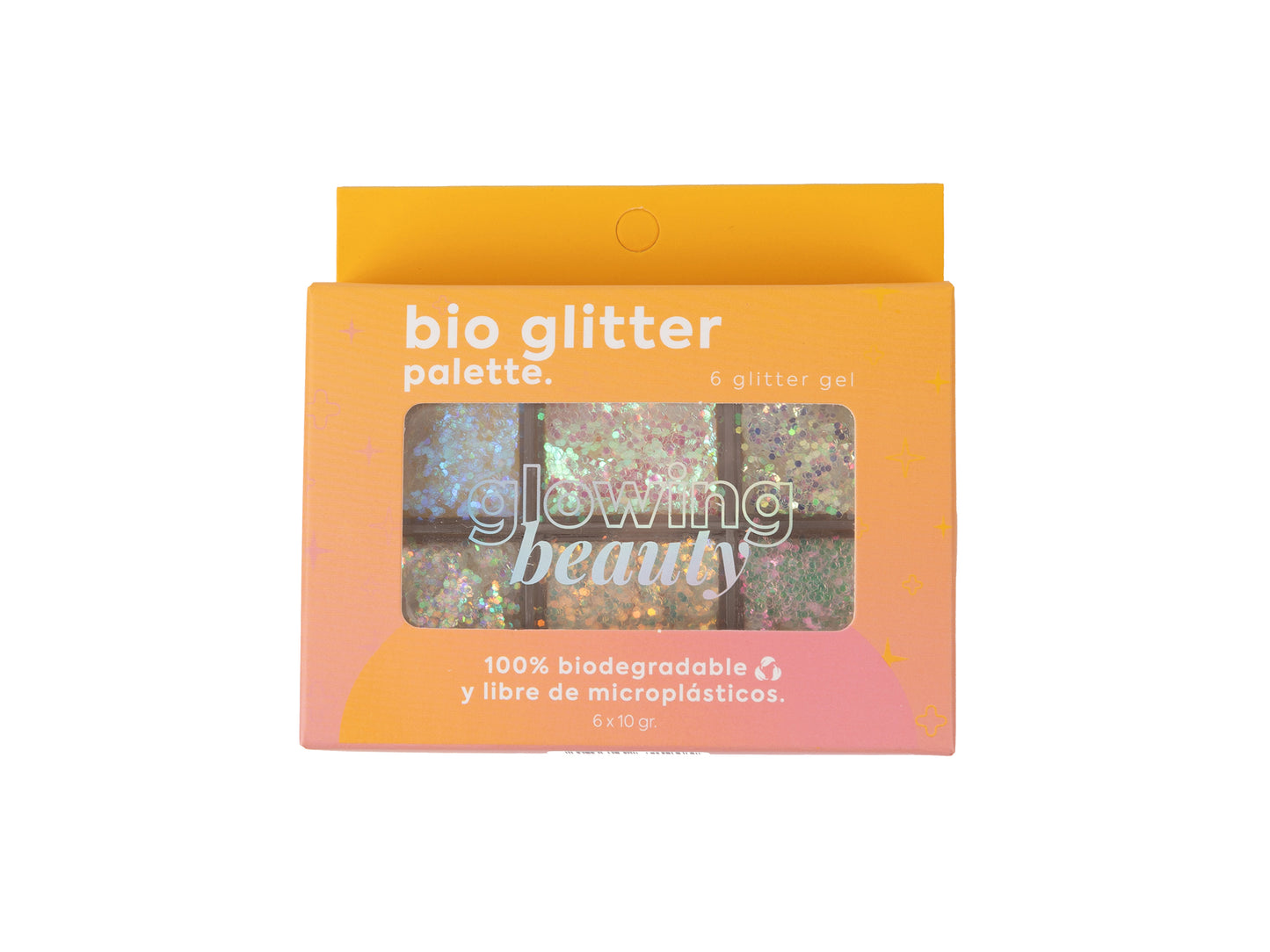 Paleta glitter bio